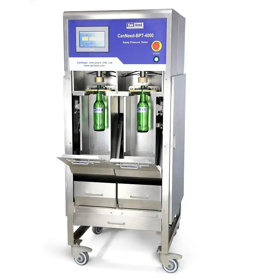 CanNeed BPT-4000 — Comprobador de presión de botellas de vidrio