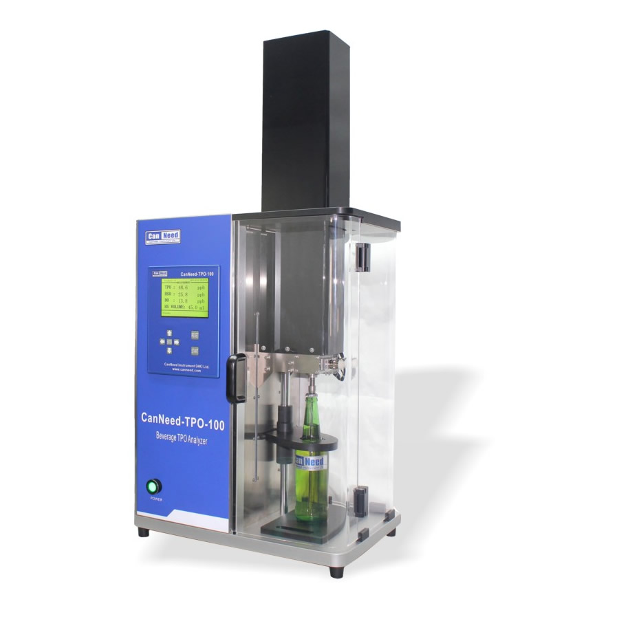 CanNeed TPO-100 — Analizador automático de oxígeno total en envase